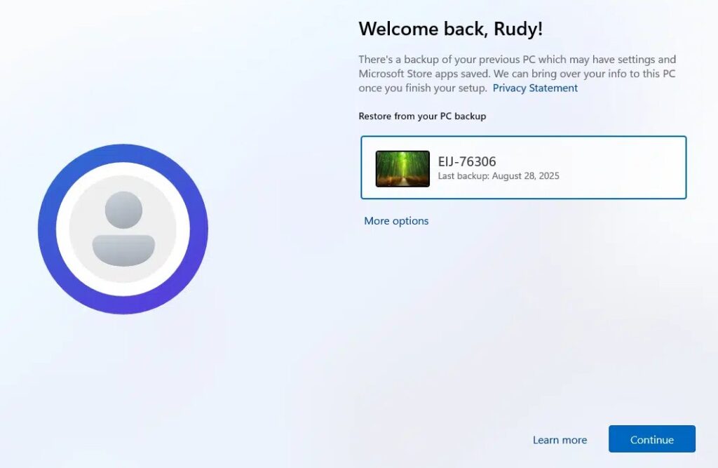 Windows Backup