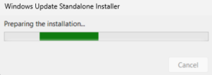 Windows Update Standalone Installer