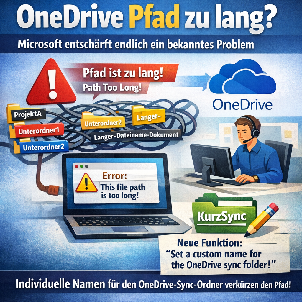 GPO für "OneDrive Pfad zu lang"
