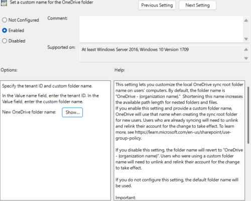 OneDrive Pfad zu lang Fehlermeldung bei der Synchronisation