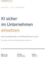 Whitepaper KI sicher im Unternehmen einführen